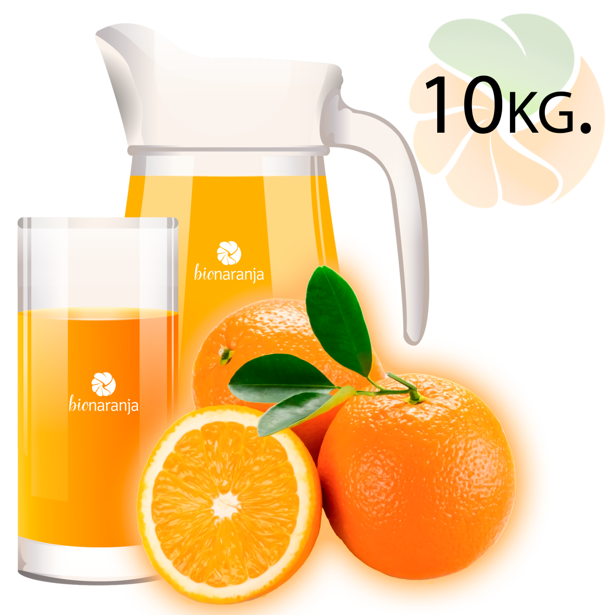 Naranjas valencianas para zumo 10kg | bionaranja.com