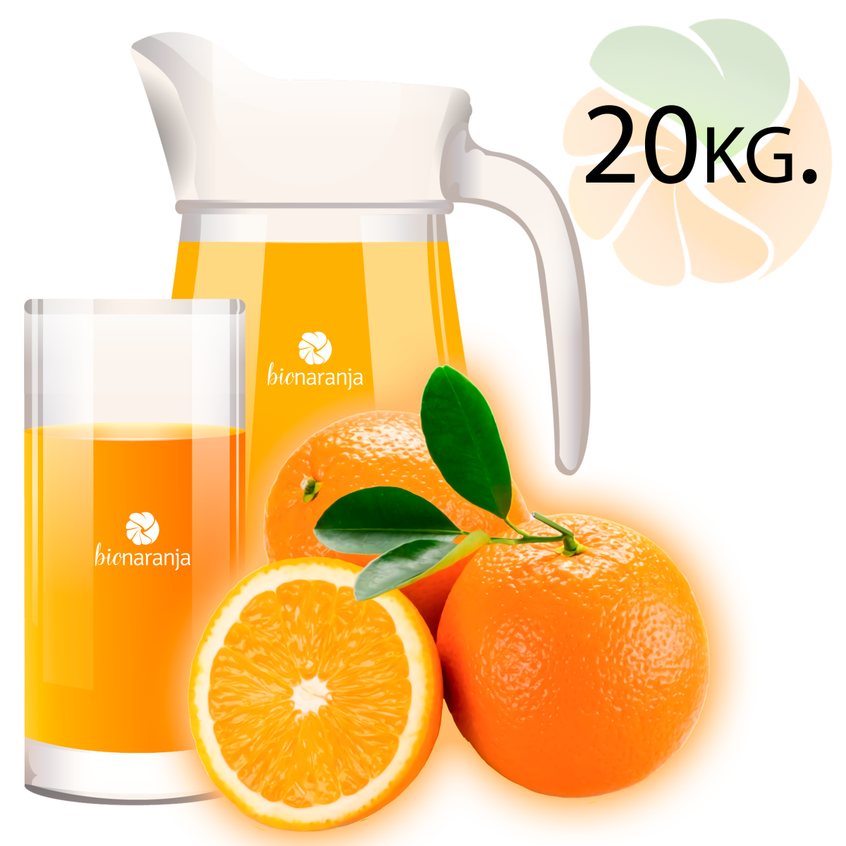 Naranjas valencianas para zumo 20kg | bionaranja.com
